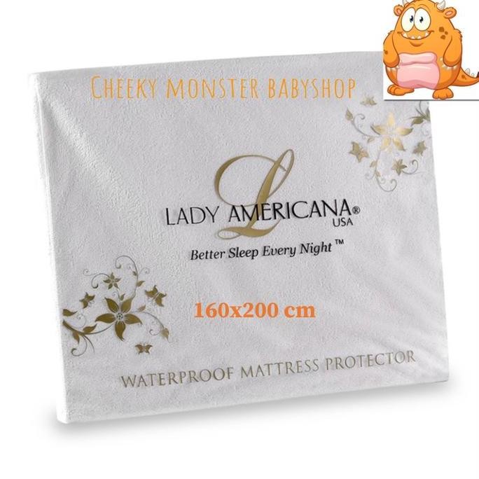 160 x 200 Lady Americana ผ้ารองกันเปื้อนที่นอนกันน้ํา DS