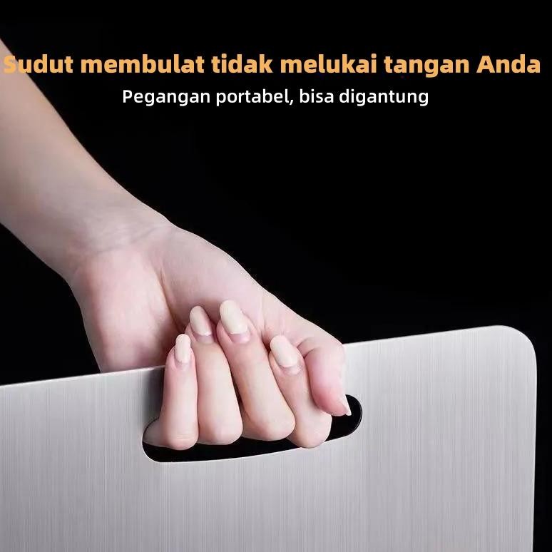 เขียงสแตนเลส 316 เขียงที่ถูกสุขลักษณะป้องกันสนิมป้องกันแบคทีเรียและป้องกันเชื้อราเขียงเขียงสแตนเลส 3