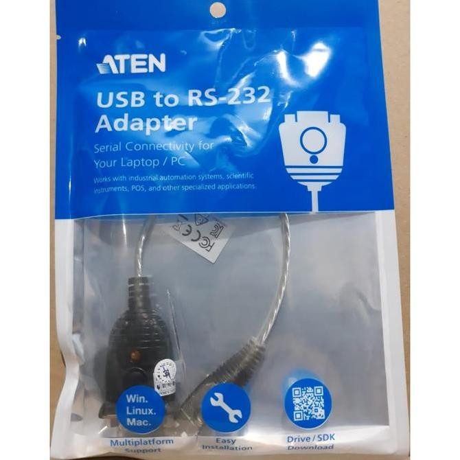 DV158 - ATEN UC232A สาย USB เป็น SERIAL RS232 DB9 CONVERTER