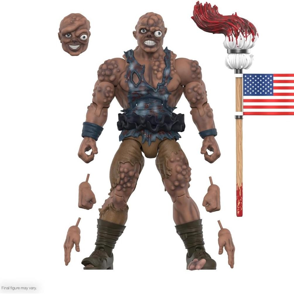 สุดยอด7 สุดยอด! TOXIC AVENGER (FILMIONON) 17.8 CM GROSE TOXIC AVENGER ACTIONFIGUR NIT ZUBHR,