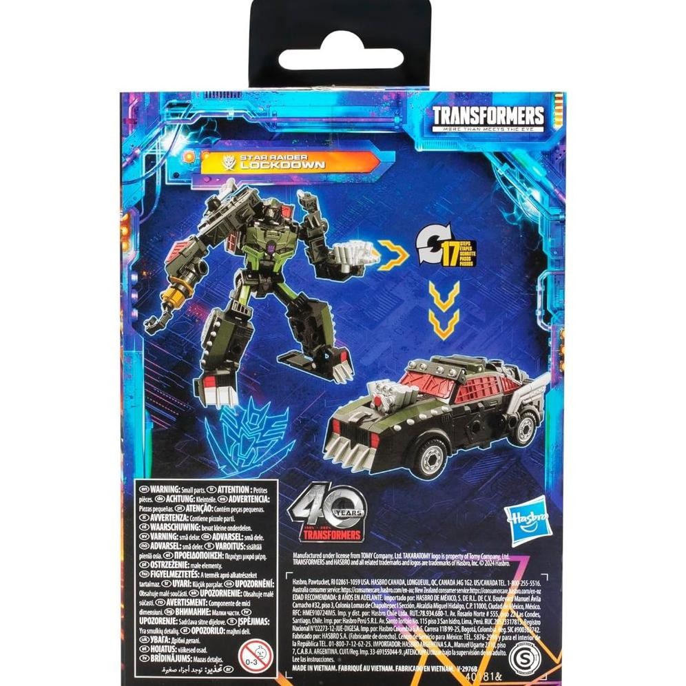 TRANSFORMERS GENERATIONS LEGACY UNITED DELUXE CLASS STAR RAIDER LOCKDOWN ORIGINAL V7SFRK4S1G