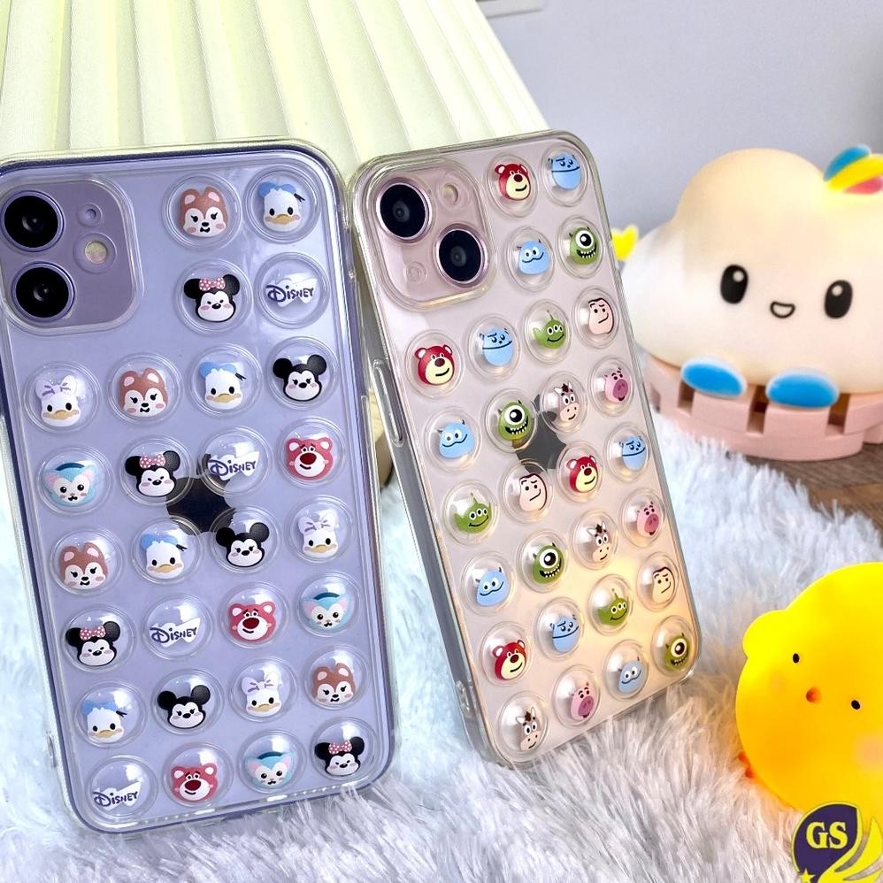 ใหม่ Softcase Pop It Disney สําหรับ Iphone 7+ 8+ X Xs Xr Xs Max Iphone 11 Pro Max Iphone 12 Pro Max 