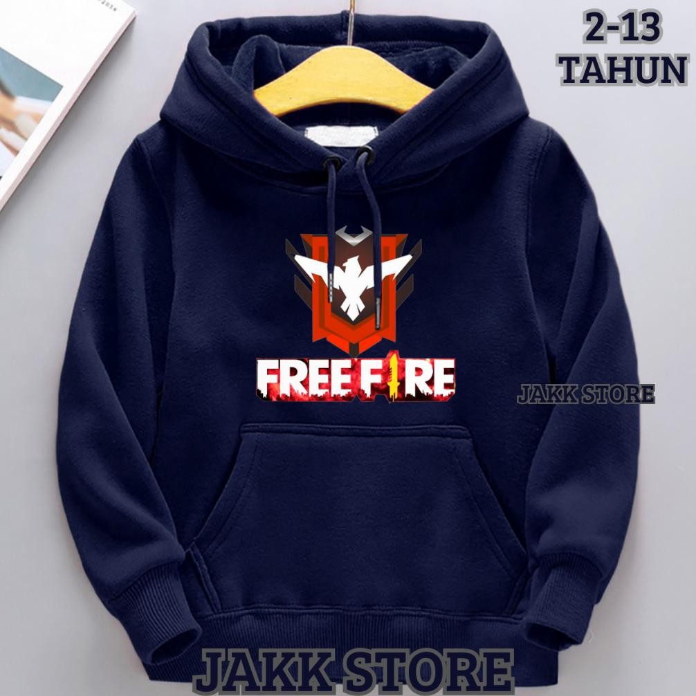 Bf888S Cool Boys Ff Free Fire Hoodie Sweater เสื้อกันหนาวมีฮู้ดเด็กชายล่าสุดอายุ 2-13 ปี Rq-56