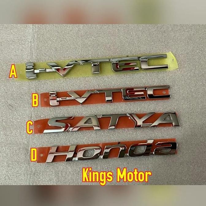 Original Honda Satya Large Ivtec Small Ivtec โลโก้กระเป๋าเดินทางหรือสัญลักษณ์