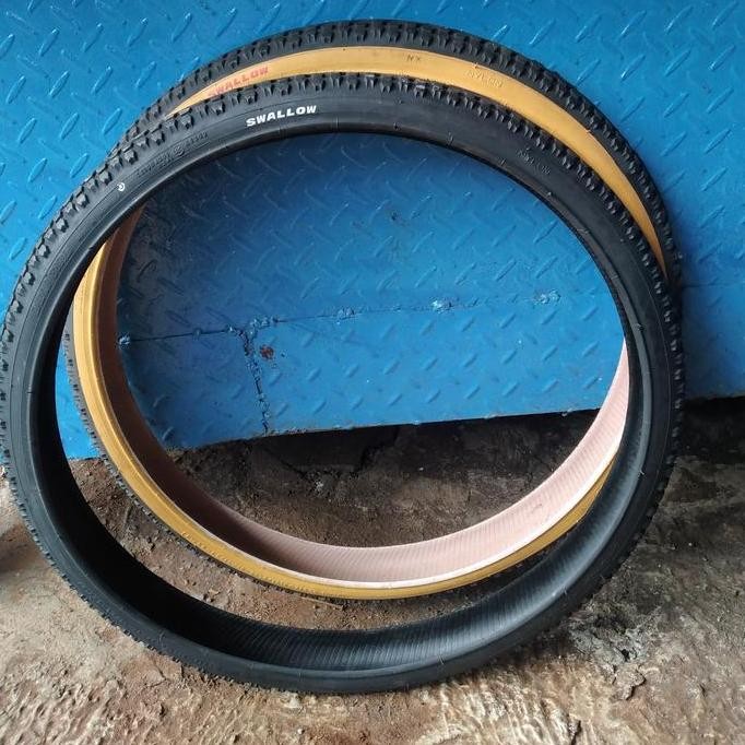 ยางนอกจักรยาน 24 x 1.75 24x1.75 24x175 175 กลืน/เดลี่ยางหยาบ