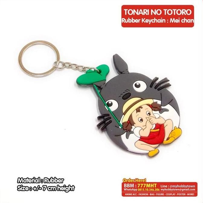 พวงกุญแจ GANTUNGAN Tonari no Totoro: Totoro และ Mei-chan