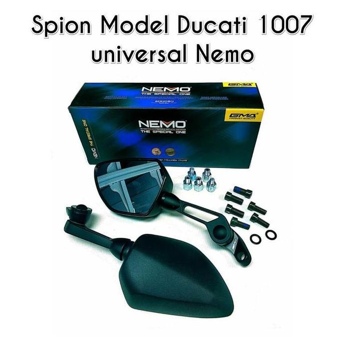 กระจกมองหลังรุ่น Ducati กระจก dukati 1007 nemo gma มอเตอร์สากล