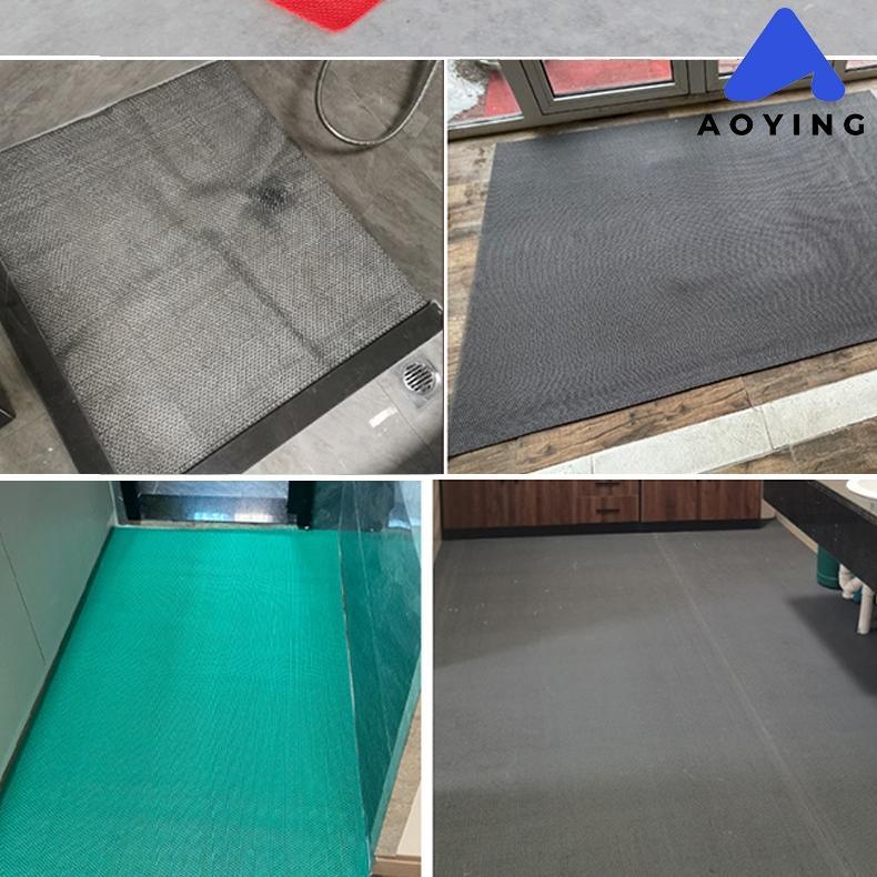 AoYing พรมเช็ดเท้าพรม Pvc กันลื่น 120 x 80 - สุทธิ