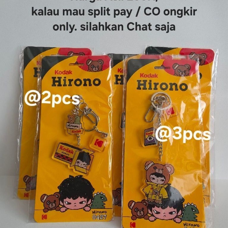 พวงกุญแจ Hirono Kodak ของแท้ Kodak เกาหลี