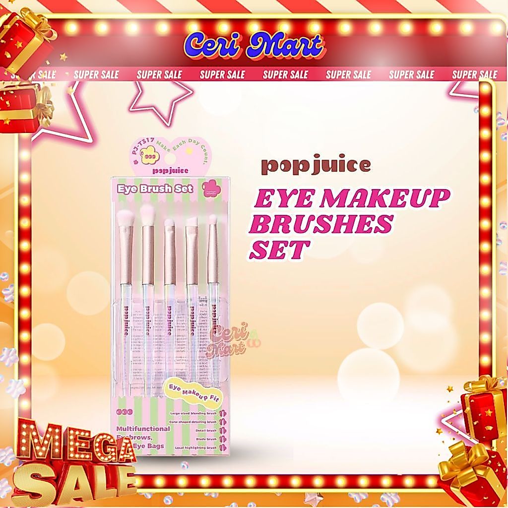 POPJUICE Eye Makeup Brushes Set เครื่องมือแต่งหน้า