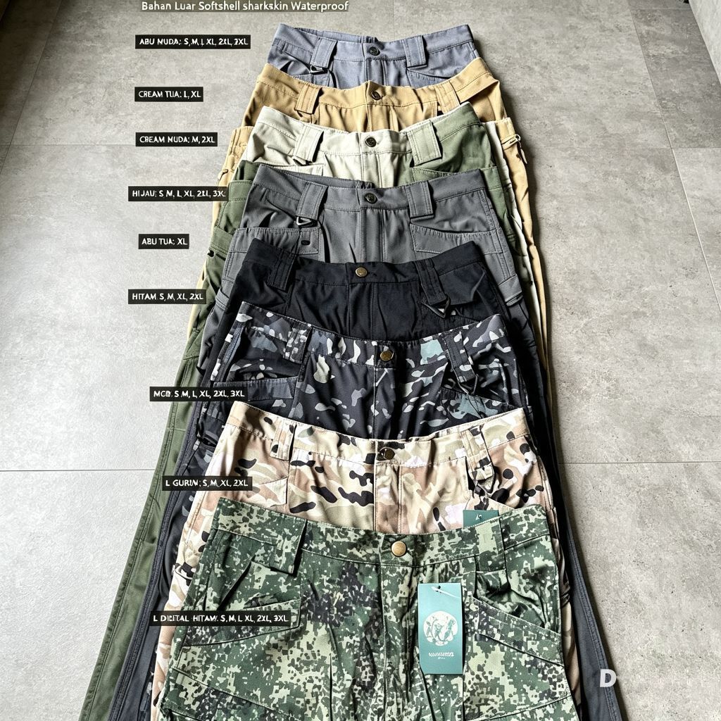 TAD Cool Tactical Pants / TNI/Polri Tactical Pants / Paspampres Tactical Pants