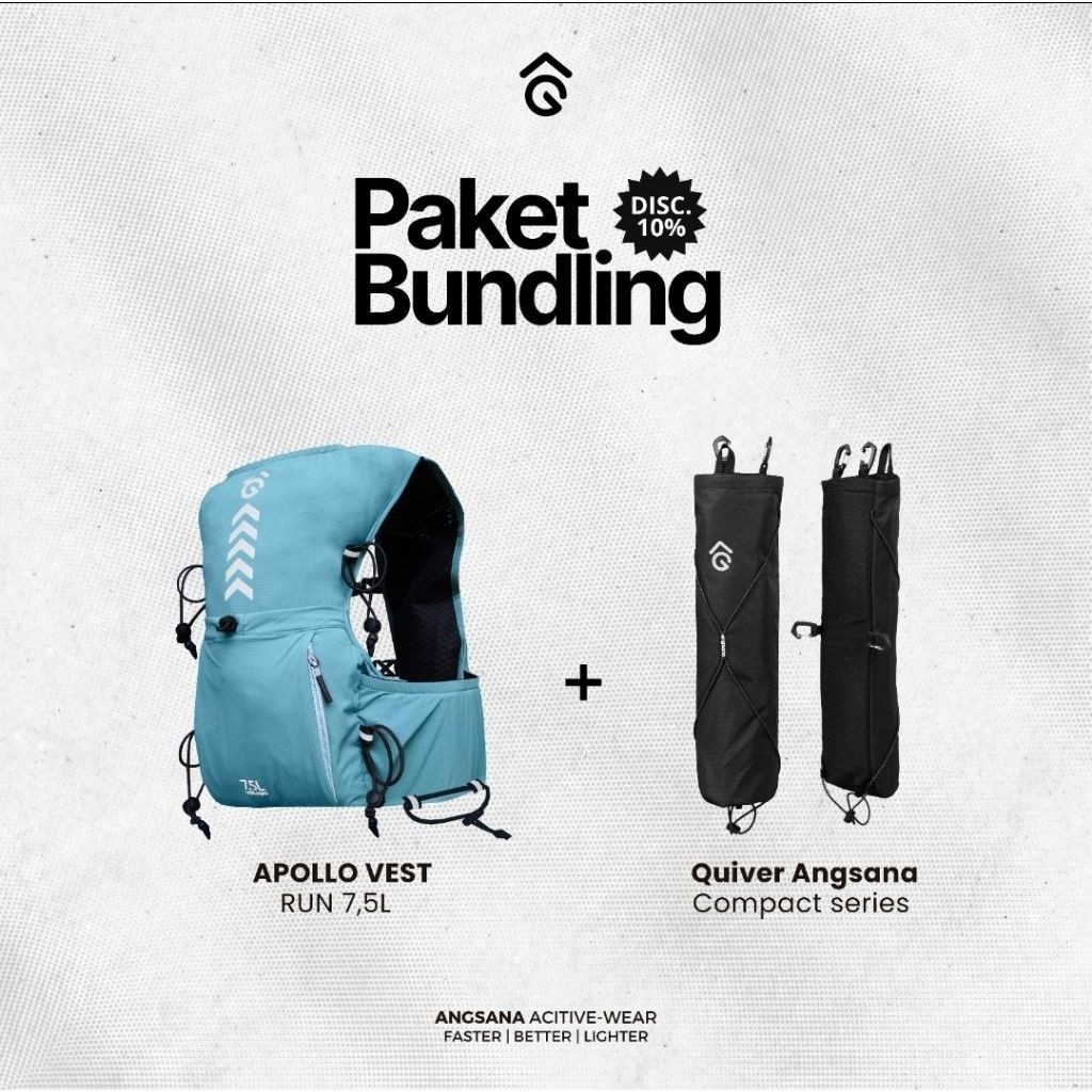 เสื้อกั๊ก Trail Running อังสะนา series APOLLO Hydropack access