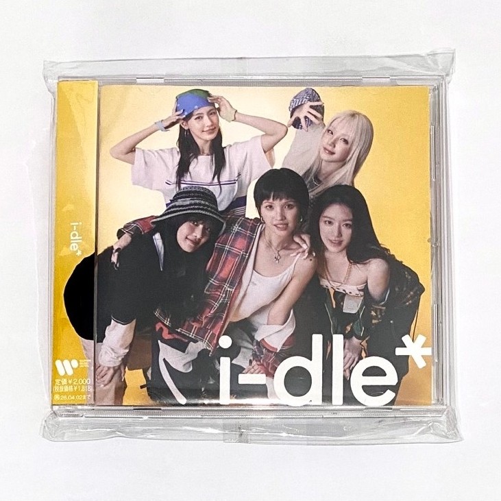 I-DLE Jewel Ver. อัลบั้มญี่ปุ่น CD Miyeon Minnie Soyeon Yuq Shuhua