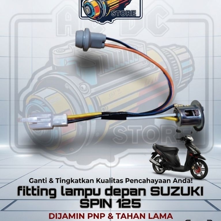 ชุดฟิตติ้งไฟหน้า SUZUKI SPIN 125 เบ้าไฟหน้า Suzuki Spin