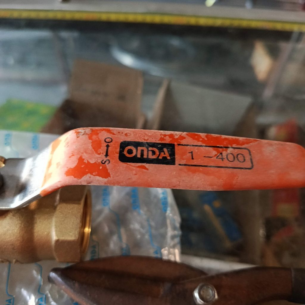 Stop Valve Ball Valve 1 นิ้ว Onda