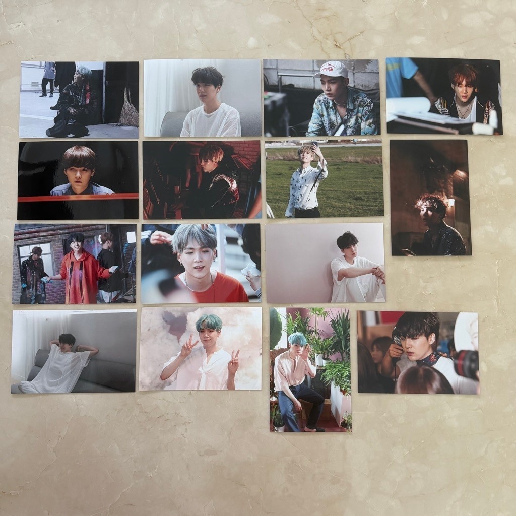 [READY] BTS SUGA MIN YOONGI LIVE EXHIBITION โปสการ์ดจํากัด SEASON1 SEASON2 SEASON3 ทั้งชุด