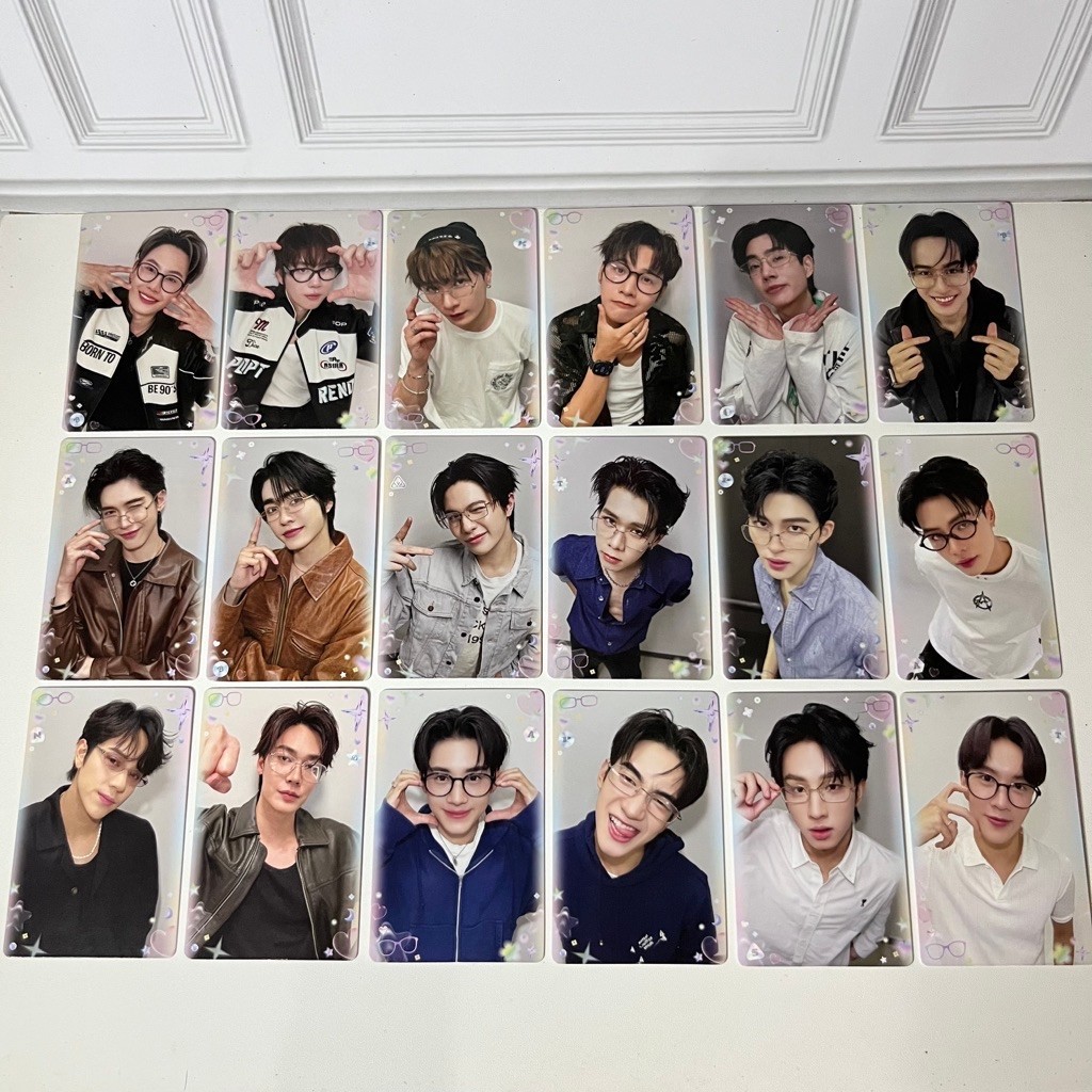 CC GMMTV AEH ALL EYES HERE OFFICIAL COLLECTIBLE CARD GMMTV BOYS BOUNTED KRIST SINGTO OFF BARCODE AOU