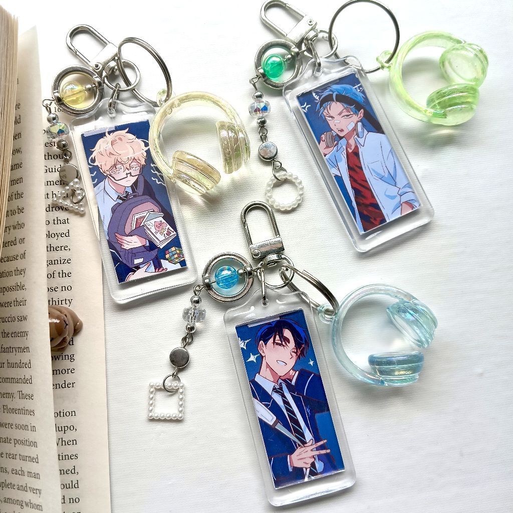 Alien Stage Bag Charm/Beads พวงกุญแจสี่เหลี่ยม