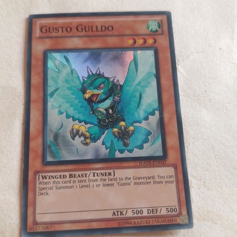 Yu-Gi-Oh Gusto Archetype Gusto Guldo (d) TCG