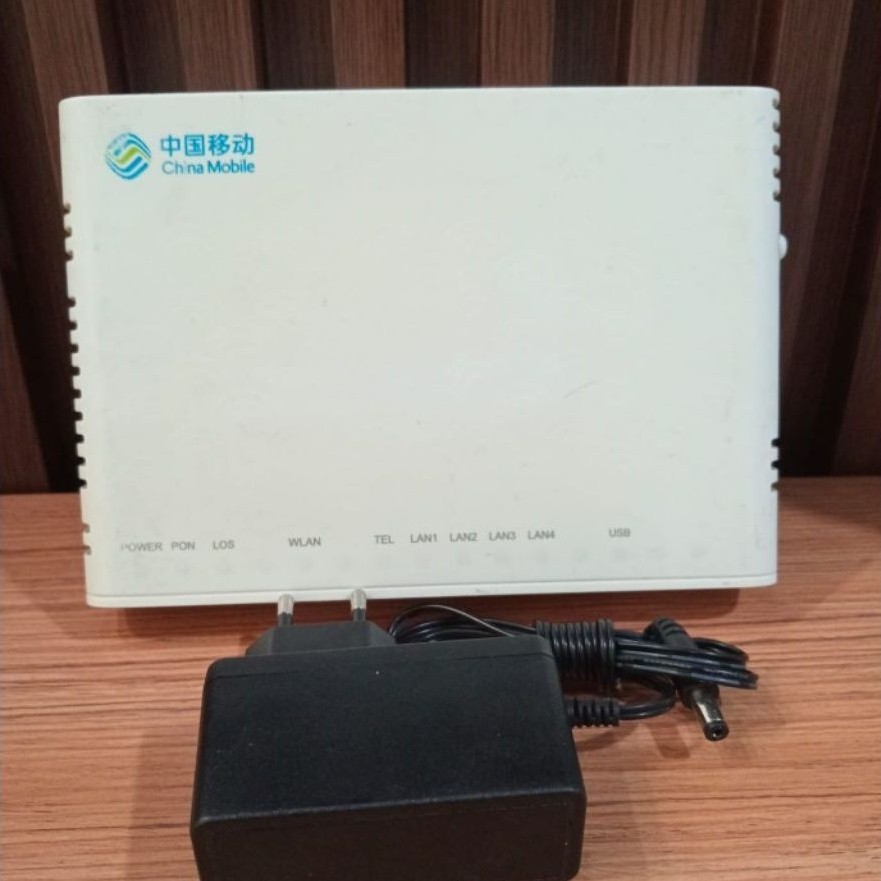 ZXHN F623 GPON ONU ROUTER MODEM + ADAPTER