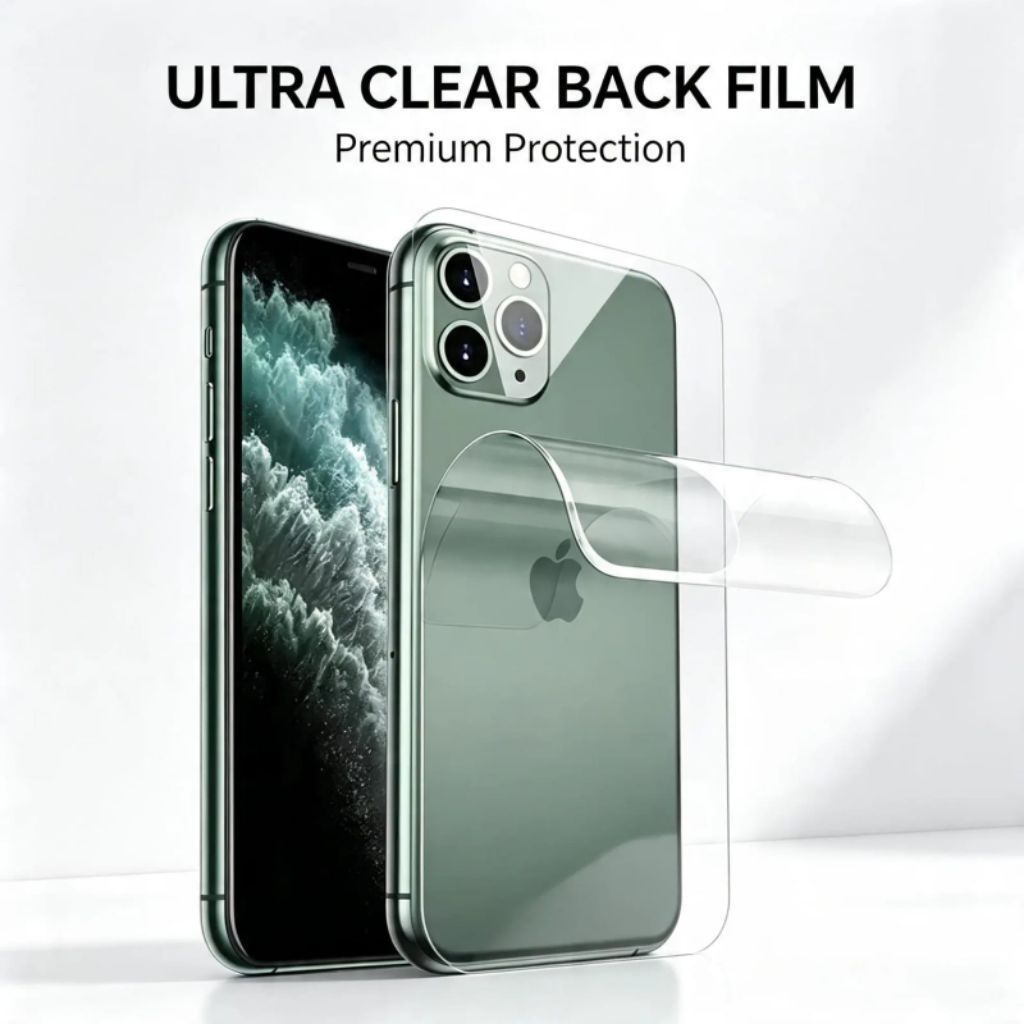 ไฮโดรเจลป้องกันรอยขีดข่วนกลับ HP Iphone 17/17 Pro/17 Pro Mx/ 7/8/IP 11/11Pro/11 Pro MX/IP 12/12 Mini