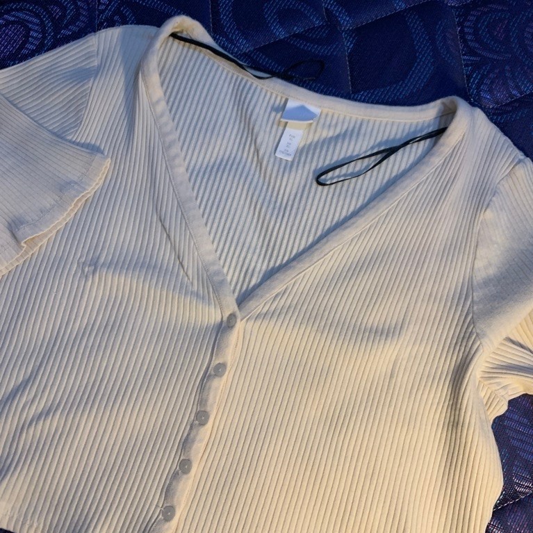 Crop h&m cream xl***