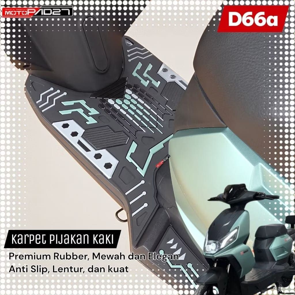 Uwinfly D66A พรมจักรยานไฟฟ้าแบบสเต็ปเลเยอร์ D66A