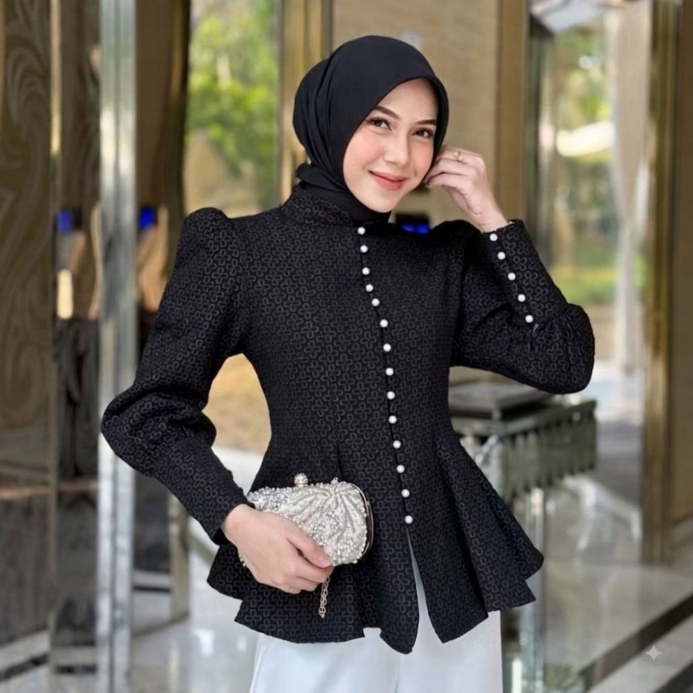 Kanya Top - Blouse fit Body - Jaguard Top