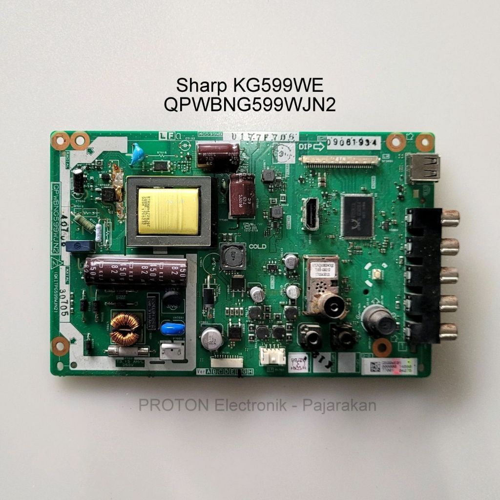 MESIN Sharp TV LED เมนบอร์ด LC-24LE170i LC 24LE170 24LE170i 24LE1701 24LE175i 24LE1751 เมนบอร์ด LCD 