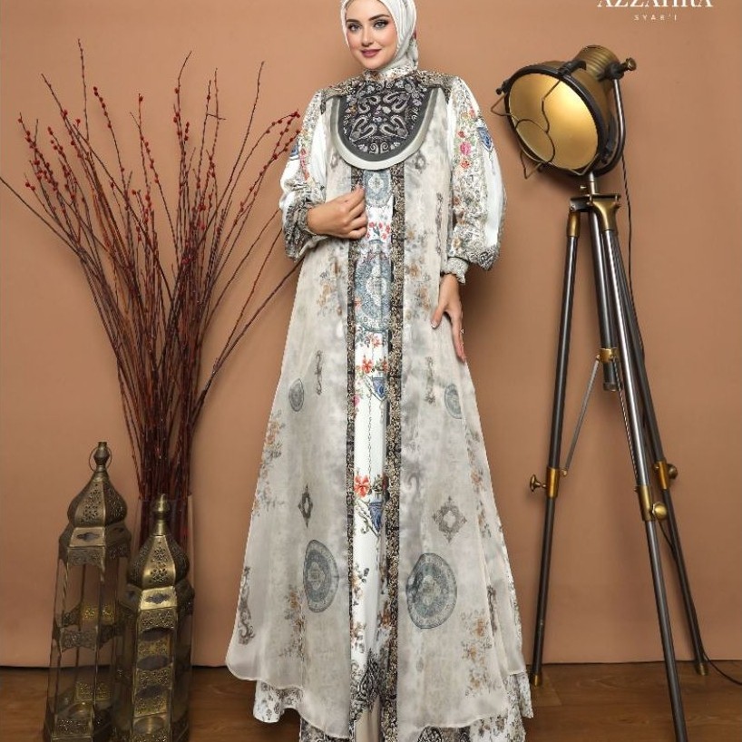 Nadahra Series Premium Syari Gamis By Azzahra Syari / Syari Gamis สวยงาม / หรูหรา Syari Gamis