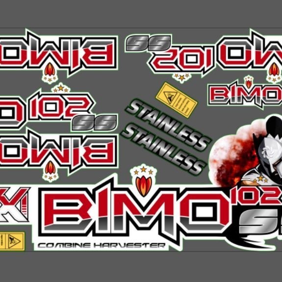สติ๊กเกอร์ BIMO 102SS COMBI ใหม่ล่าสุด