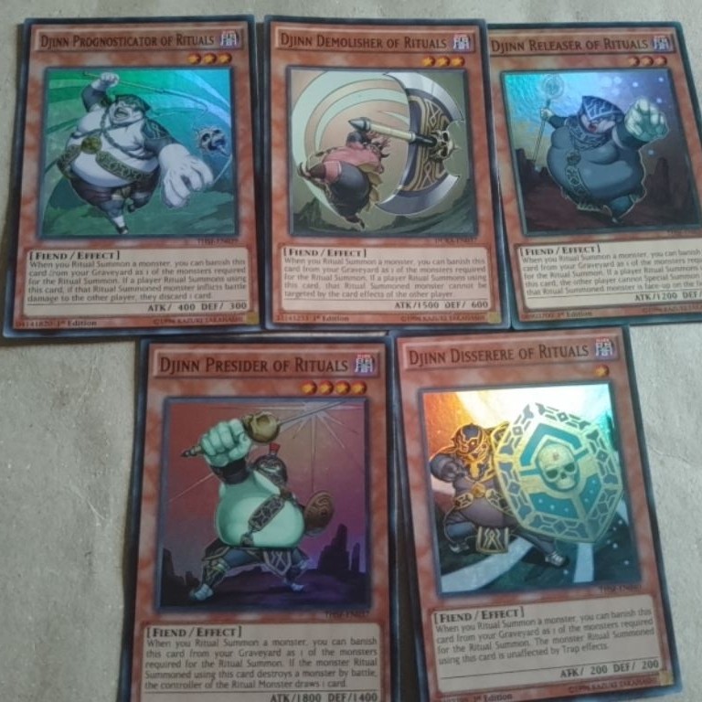 Yu-Gi-Oh Djinn Archetype TCG