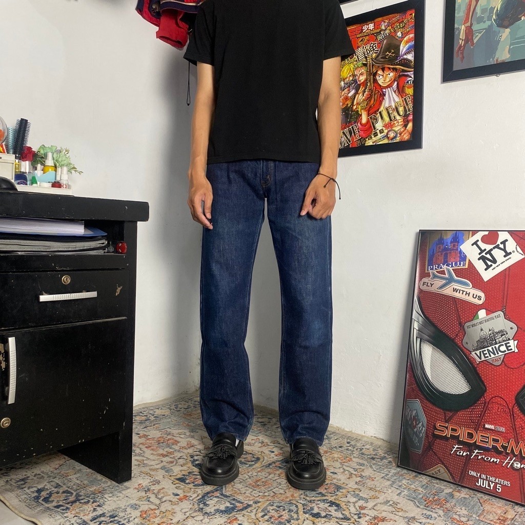 GLHEART STRAIGHT FIT BLUE JEANS