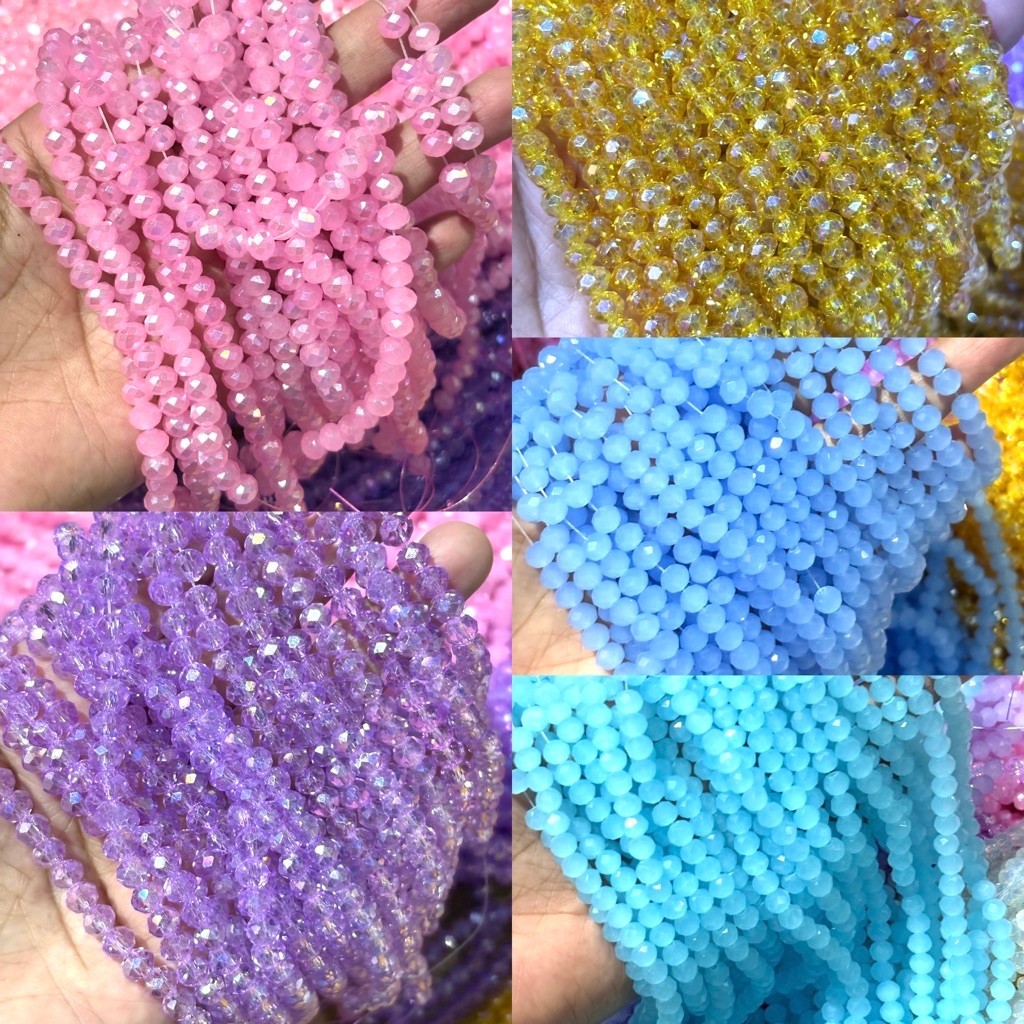 CZECH BAKPAO CRYSTAL BEAD 6 MM PART 2