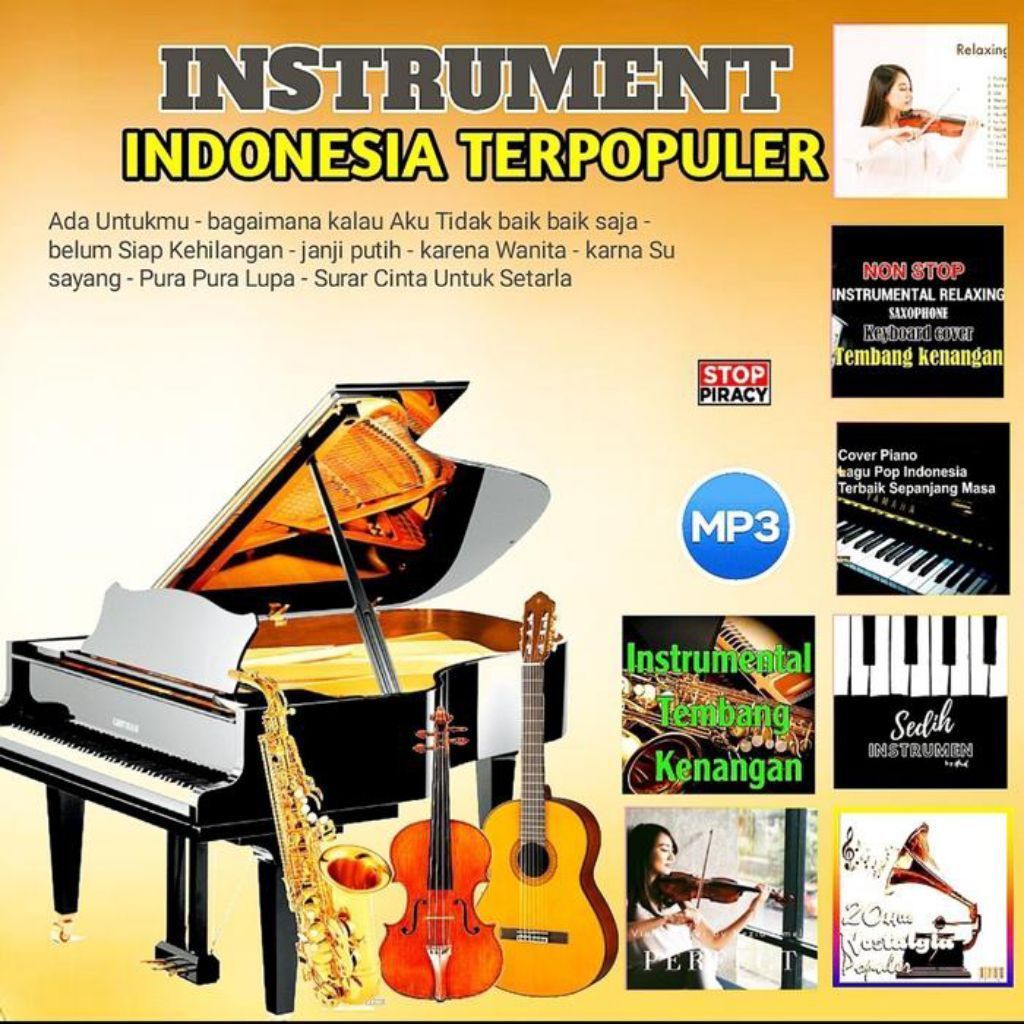 MP3 CASSETTE ของ INDONESIAN INSTRUMENTAL SONGS INSTRUMENTAL SONGS - MP3 รถ CASSETTE INSTRUMENT MUSIC