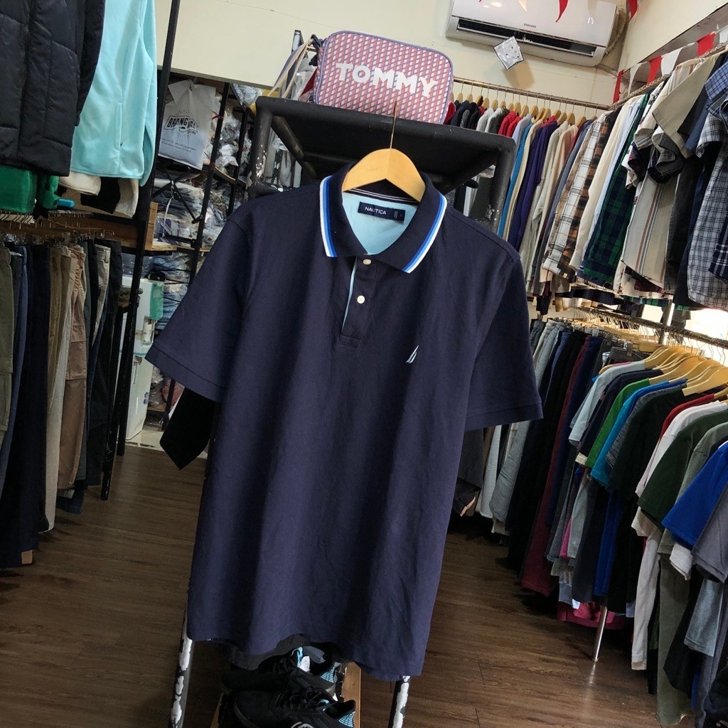 NAUTICA NAVY POLOSHIRT