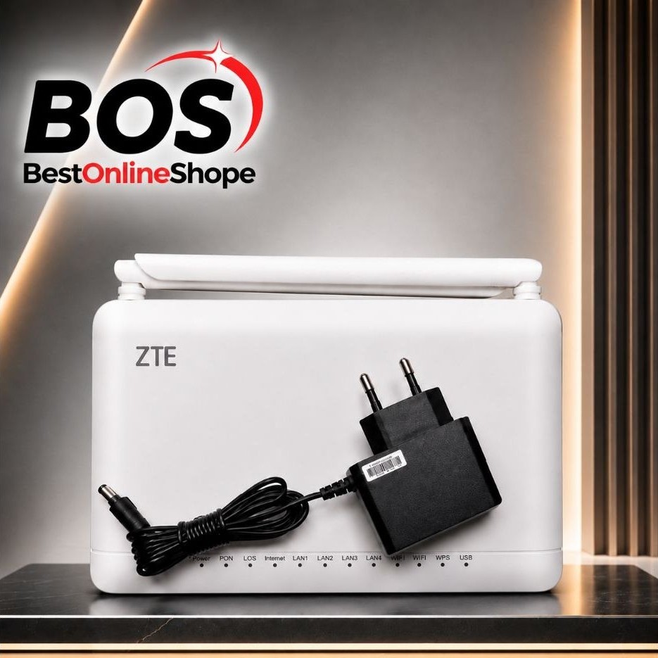 ZTE F670L PORT BLUE 5G UNIT+ADPTOR