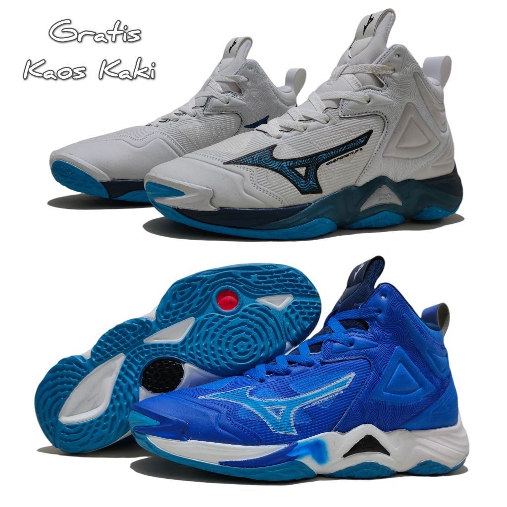 รองเท้าวอลเลย์บอลผู้หญิง Mizuno Momentum 3 Mid / Mizuno Wave Momentum 3 / รองเท้าวอลเลย์บอล