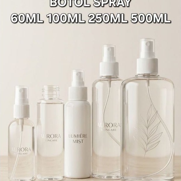 ขวดสเปรย์ 60ml/100ml/250ml/500ml