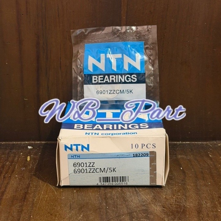 BEARING 6901 ZZ NTN LAHER 6901ZZ NTN 12X24X6