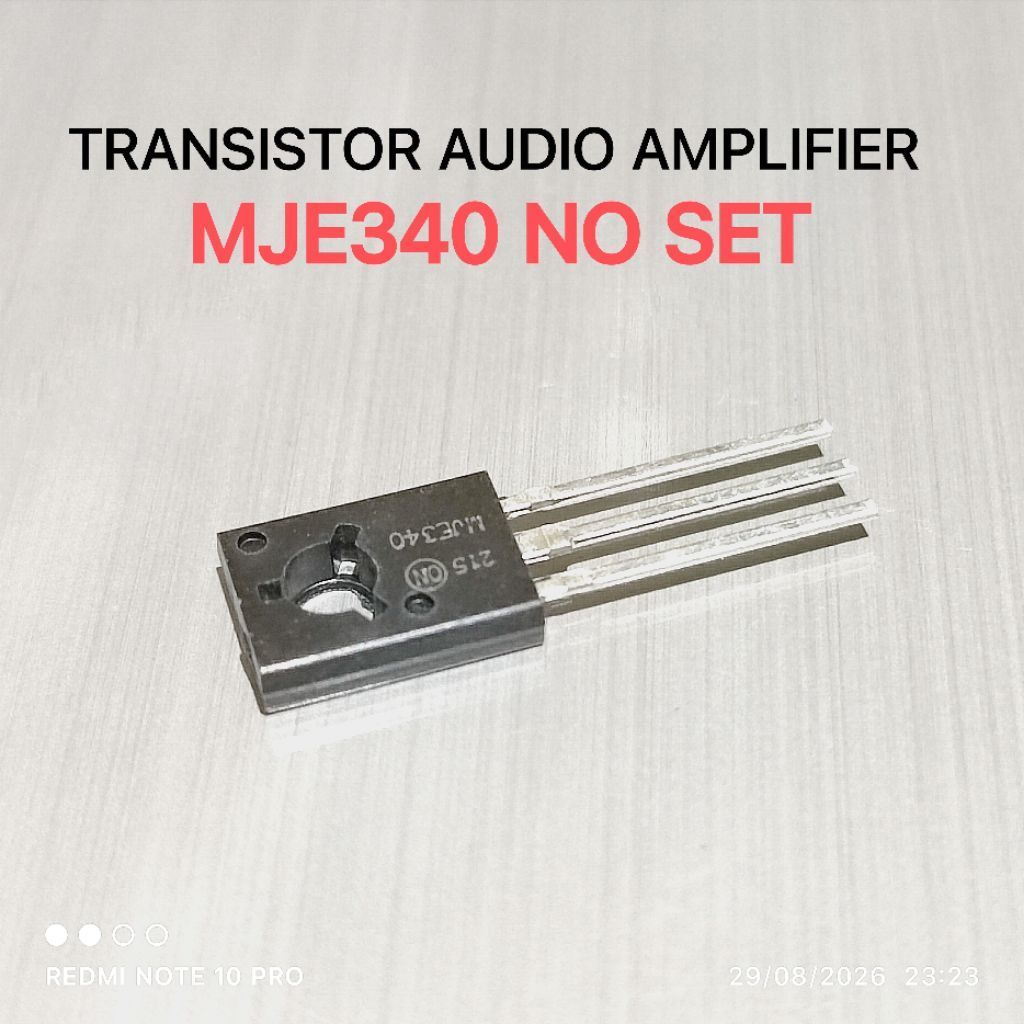 (QTY 1 ชิ้น) ทรานซิสเตอร์ MJE340G MJE340 MJE 340 SEMI ON NO SET