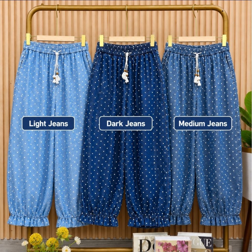 A&K 6769 BEAUTIFUL DENIM Jeans LP 74 - 110 ซม.
