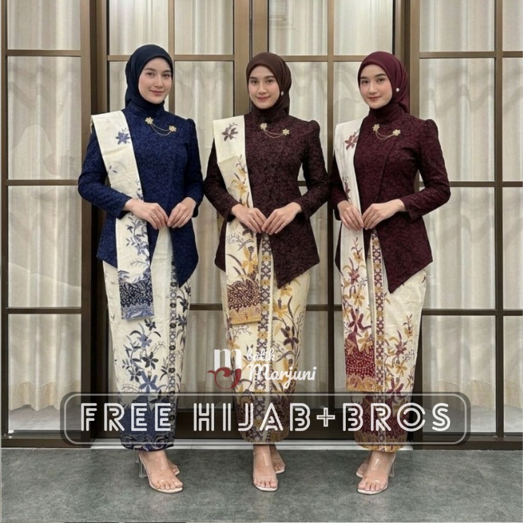 Kartika Bros Kebaya, kebayaแขนยาว, kebaya ที่สําเร็จการศึกษา, kebayaหมั้น