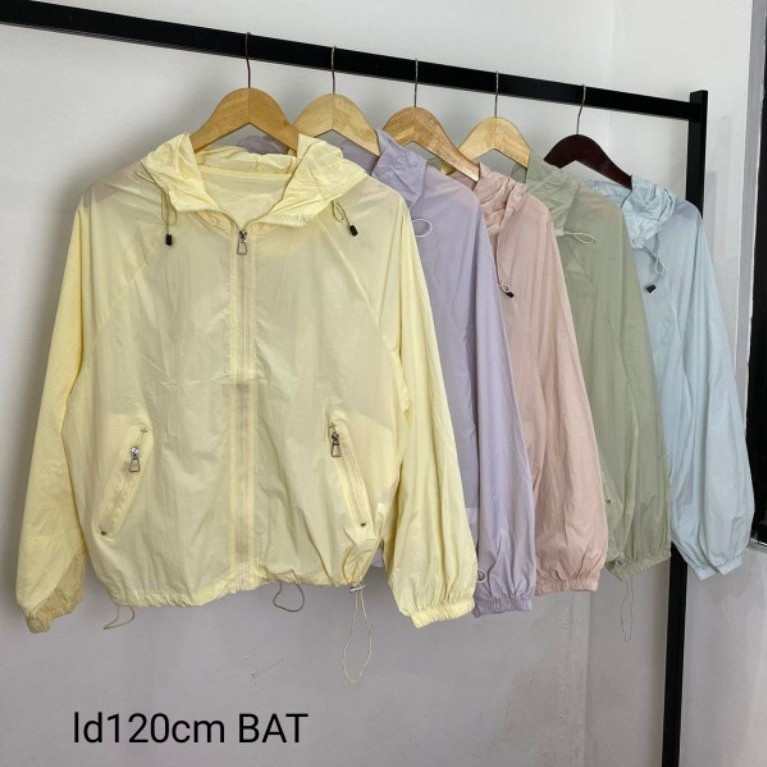 ป้องกันรังสียูวี PARKA JACKET JUMBO SIZE UP TO LD 120 PREMIUM JUMBO UV PARKA HODIE JACKET PREMIUM JU