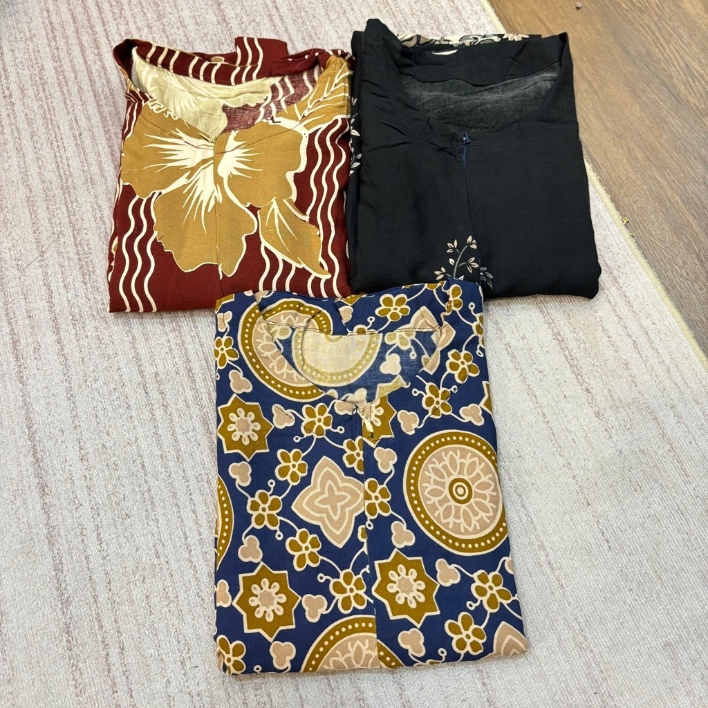 (CONTENTS 3 PO 10-14 DAYS) PY MAUDY MAROON+PY NDIN BLACK+PY ALYA NAVY