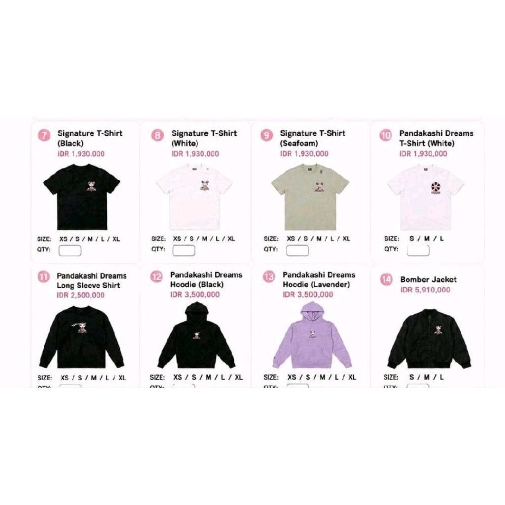 สินค้าอย่างเป็นทางการ BLACKPINK x Takashi Murakami [อ่านคําอธิบายก่อน]