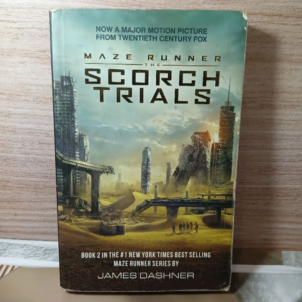 Maze Runner The Scorch Trials James Dashner Book 2