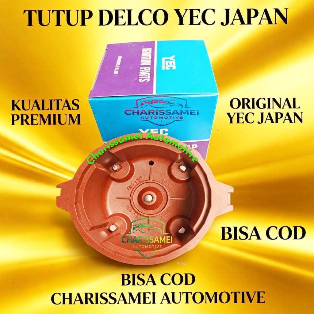 Delco จําหน่าย Cap YEC Isuzu Gemini เบนซิน Holden Gemini TX 1.6 Chevrolet Trooper เบนซิน ของแท้จากญี