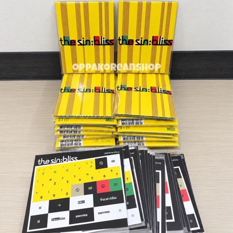 [READY] ENHYPEN The Sin : Bliss Album Weverse ver + POB Weverse