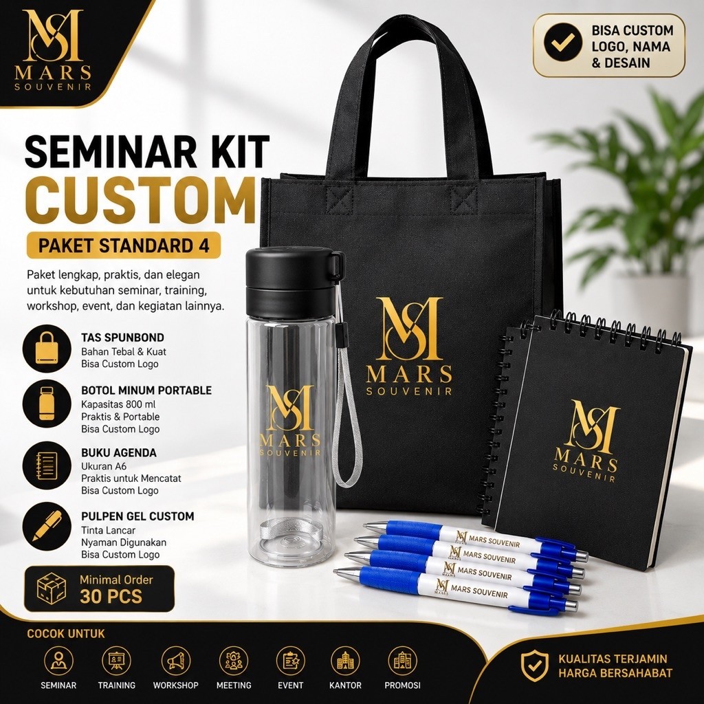แพ็คเกจ Seminar Kit แบบกําหนดเอง | บริษัทโรงเรียน Gathering University Seminar ของที่ระลึก